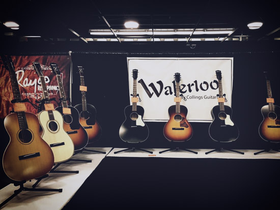 New Waterloo models displayed at 2016 NAMM Show